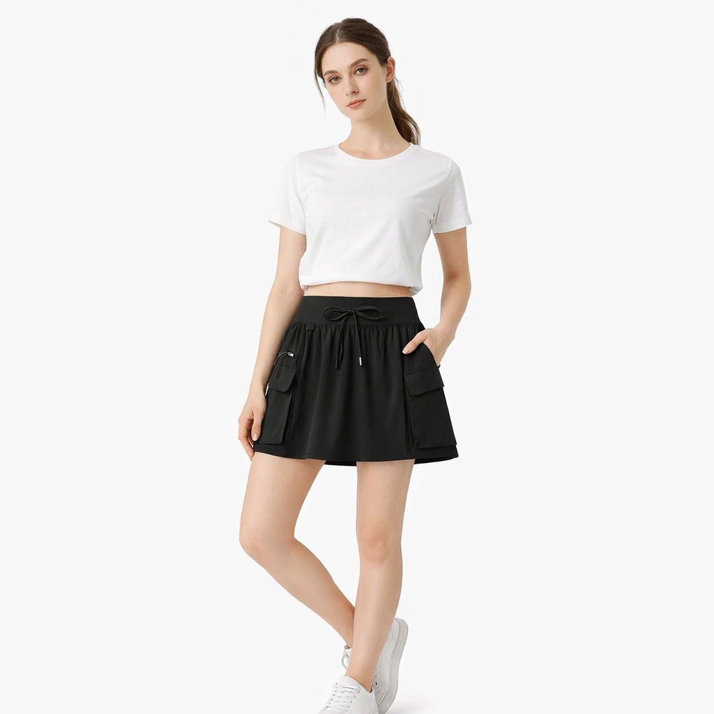 Women Sport Cargo Skirt
