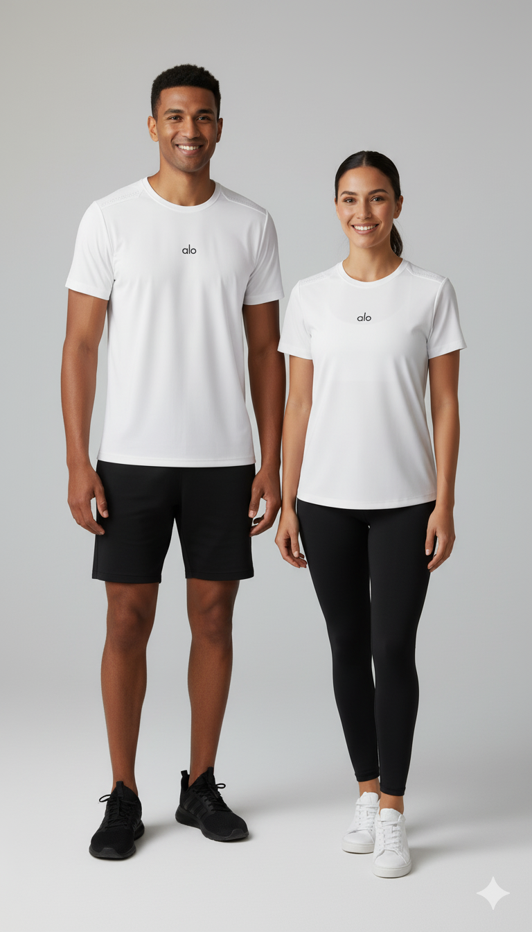Alo T shirt short Sleeve