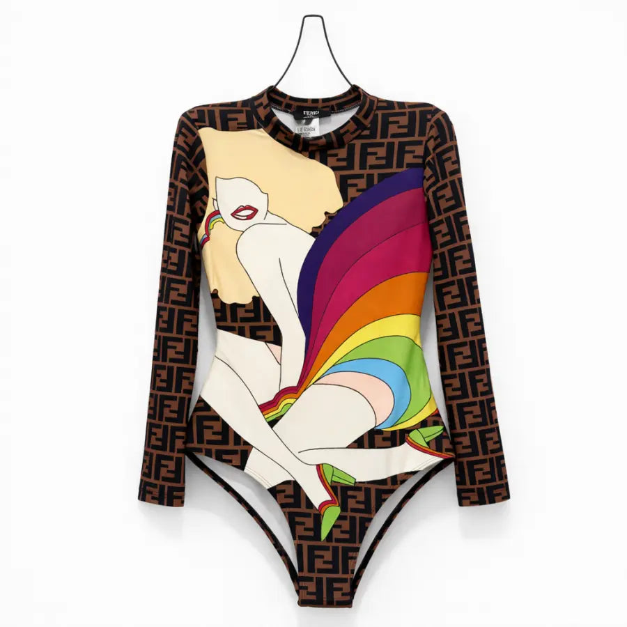 Long Sleeve-Swim Suit